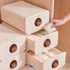 Underwear & Socks Storage Box | Drawer Divider Organizer | 3-in-1 Closet Storage Set (PACK OF 3)