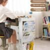 Movable Desk Organizer | Book Holder Bag for Classroom & Study Table