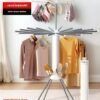 Foldable Octopus Drying Rack | Free Standing Clothes Hanger, No Installation Needed